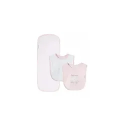 Little Me - Novo Mundo G Bib-Burp, Rosa