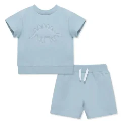 Little Me - 2Pk Baby Boy Dino Short Set