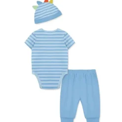 Little Me - 3Pk Baby Boy Dinos Bodysuit & Pant Set