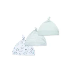 Little Me - 3Pk Baby Dino Hat Set