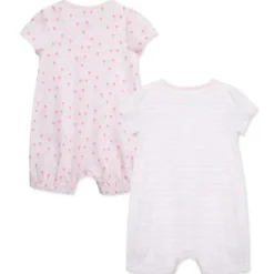 Little Me - 2Pk Baby Girl Romper Tulips