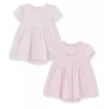 Little Me - 2Pk Baby Girl Sweet Posy Bodysuit Dress