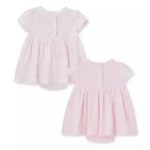 Little Me - 2Pk Baby Girl Sweet Posy Bodysuit Dress