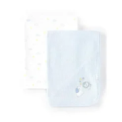 Little Me - 2Pk Conjunto de Cobertor Magic Safari para Bebês