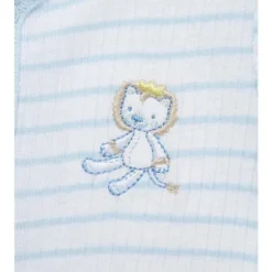 Little Me - 2Pk Safari Baby Boy Romper Blue