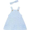 Little Me - Vestido e tiara de gaze para bebê menina Daisy