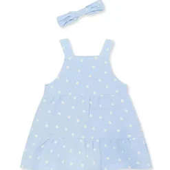 Little Me - Vestido e tiara de gaze para bebê menina Daisy