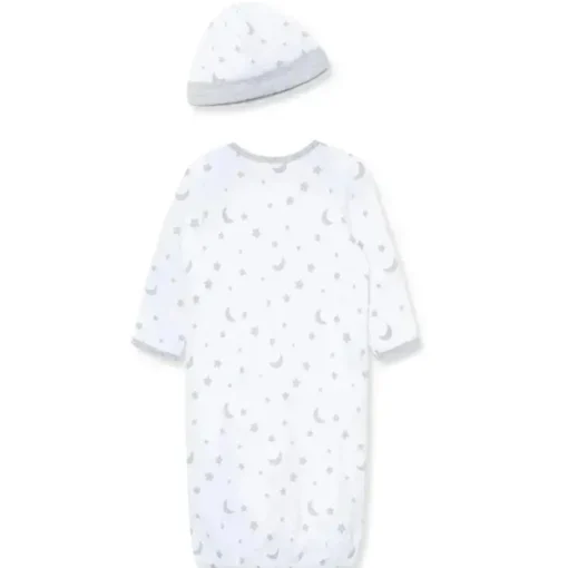 Little Me - Vestido Moon&amp;Stars, Cinza