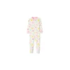 Little Me - Woodland Zip Front One Piece, Rosa