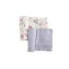 Little Unicorn - 2Pk Deluxe Musseline Swaddle, Fairy Garden 2