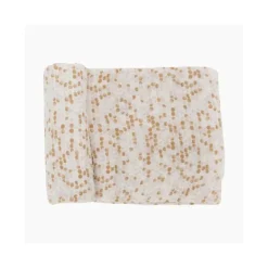 Little Unicorn - Swaddle de musselina de algodão simples, favo de mel