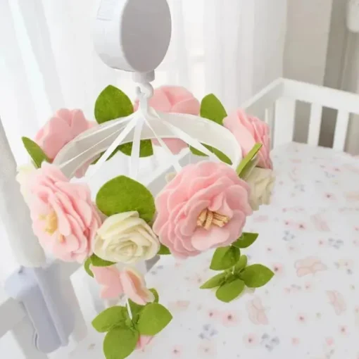 Living Textiles - Baby Music Mobile, brinquedo de berço, Fly Away