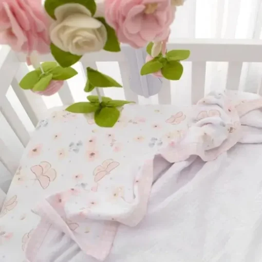 Living Textiles - Baby Music Mobile, brinquedo de berço, Fly Away