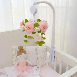 Living Textiles - Baby Music Mobile, brinquedo de berço, Fly Away