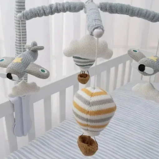 Living Textiles - Baby Music Mobile, Brinquedo de berço, Up up and Away