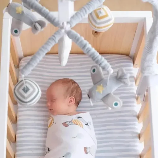 Living Textiles - Baby Music Mobile, Brinquedo de berço, Up up and Away