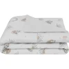 Living Textiles – Cobertor Jersey Sherpa, Tecido Premium Bonito e Aconchegante, Rainbow Sloth