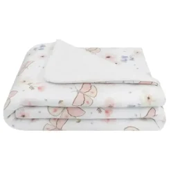 Living Textiles – Cobertor Jersey Sherpa, Tecido Premium Bonito e Aconchegante, Fly Away