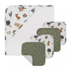 Living Textiles - Conjunto de presente de banho 5Pk Forest Retreat