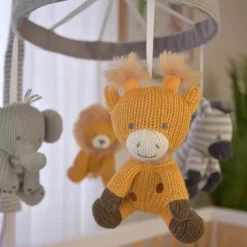 Living Textiles - Musical Mobile, Savanna Babies