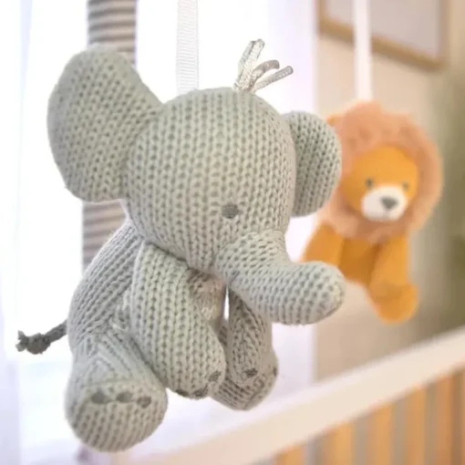 Living Textiles - Musical Mobile, Savanna Babies