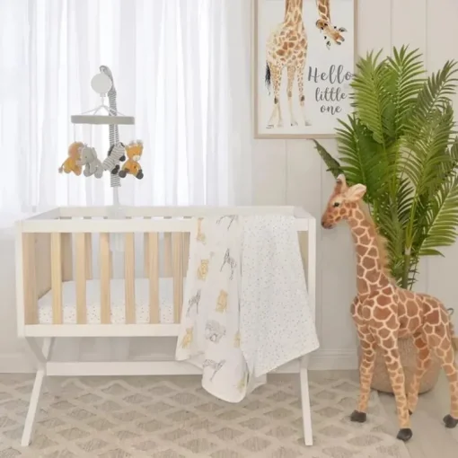 Living Textiles - Musical Mobile, Savanna Babies