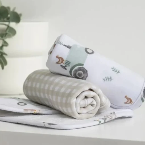 Living Textiles - 5Pc Bath Gift Set, Tractor Ride