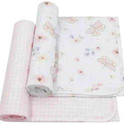 Living Textiles - 2Pk Fly Away Jersey Swaddle