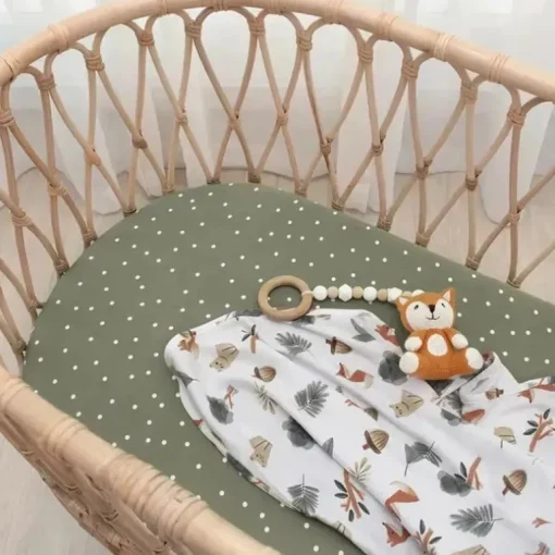 Living Textiles - 2Pk Forest Retreat Jersey Swaddle