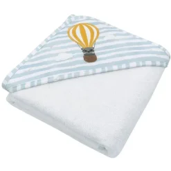 Living Textiles - Toalha com capuz para bebês, Up Up &amp; Away