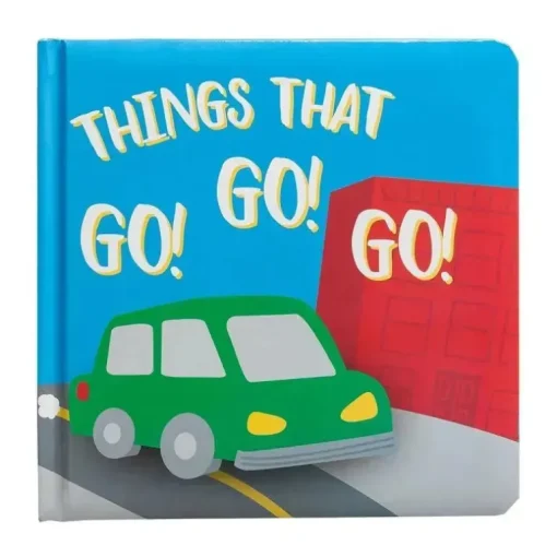 Livro Kate &amp; Milo Things That Go, City Cars Baby Board