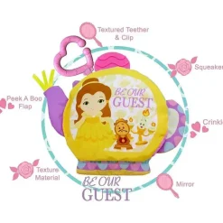 Livro macio para crianças Disney Princess Belle
