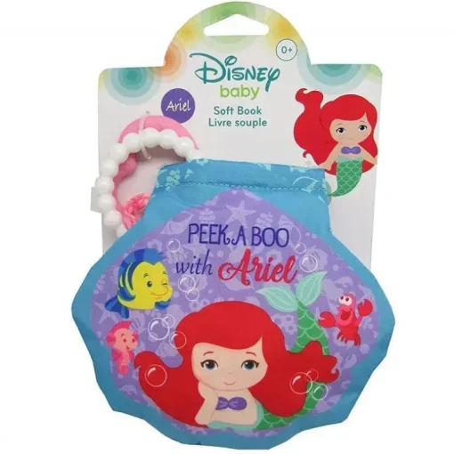Livro macio para crianças Disney Princess Belle