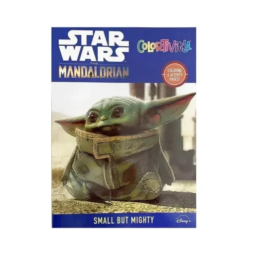 Livro para colorir Master Toys Star Wars Baby Yoda