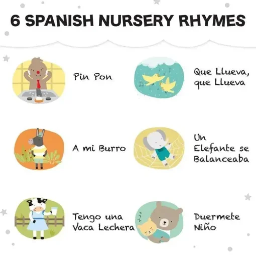 Livros de Cali - Cantigas de ninar em espanhol