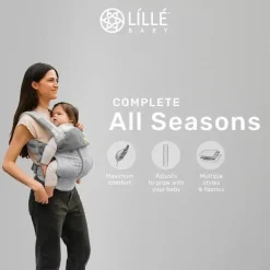 Líllé Baby - Complete All Seasons Carrier, Pebble Grey
