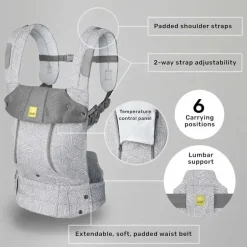 Líllé Baby - Complete All Seasons Carrier, Pebble Grey