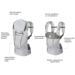 Líllé Baby - Complete All Seasons Carrier, Pebble Grey