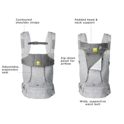 Líllé Baby - Complete All Seasons Carrier, Pebble Grey