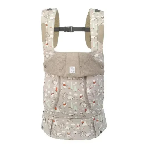 Líllé Baby - Porta-bebês ergonômico 6 em 1 completo para todas as estações, Disney's Pooh's Perfect Day