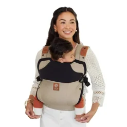 Líllébaby - Elevate 6-In-1 Linen Blend Baby Carrier, Warm Sand