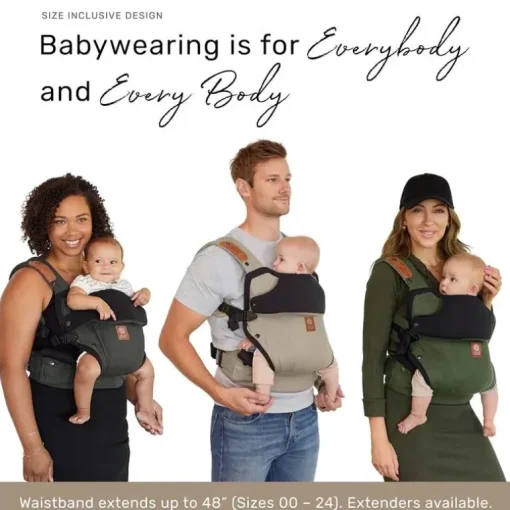 Líllébaby - Elevate 6-In-1 Linen Blend Baby Carrier, Warm Sand