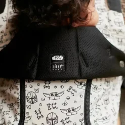 LÍLLÉbaby - Porta-bebês 6 em 1 ergonômico completo para todas as estações, Disney's Star Wars, Grogu's Snack Attack