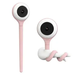 Lollipop - Monitor de bebê com câmera Wi-Fi inteligente com todos os recursos, algodão doce