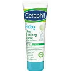Loção Ultra Calmante Cetaphil Baby com Manteiga de Karité, 8 oz.