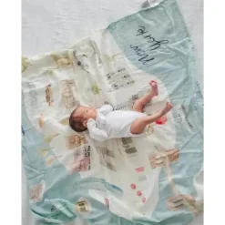Loulou Cobertor Pirulito | Swaddle de bambu de Nova York