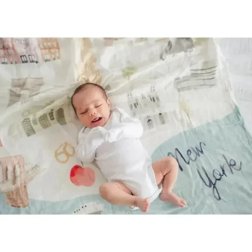 Loulou Cobertor Pirulito | Swaddle de bambu de Nova York