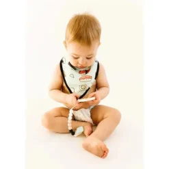 Loulou Lollipop - Bib Set Muslin, Sushi/Taco