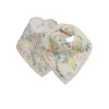 Loulou Lollipop - Conjunto de babador bandana, buquê floral