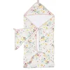 Loulou Lollipop - Conjunto de Toalhas com Capuz, Shell Floral